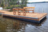 Putkiponttonilaituri 6 x 3,15 metriä (2 ponttonia) TEE-ITSE